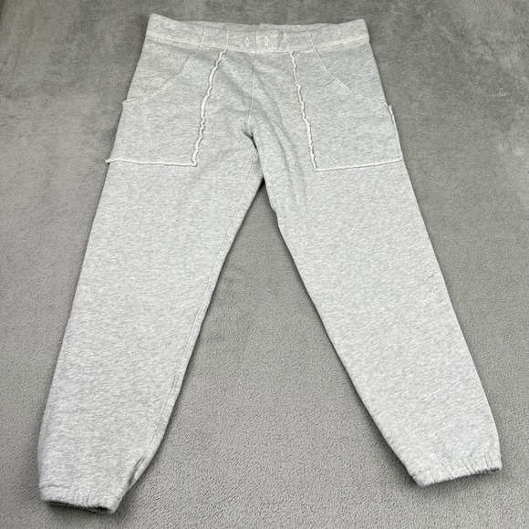 Frank & Eileen Pants - NEW‎ Frank & Eileen M 100% Cotton Gray Sophie Jogger Sweatpants Made in USA